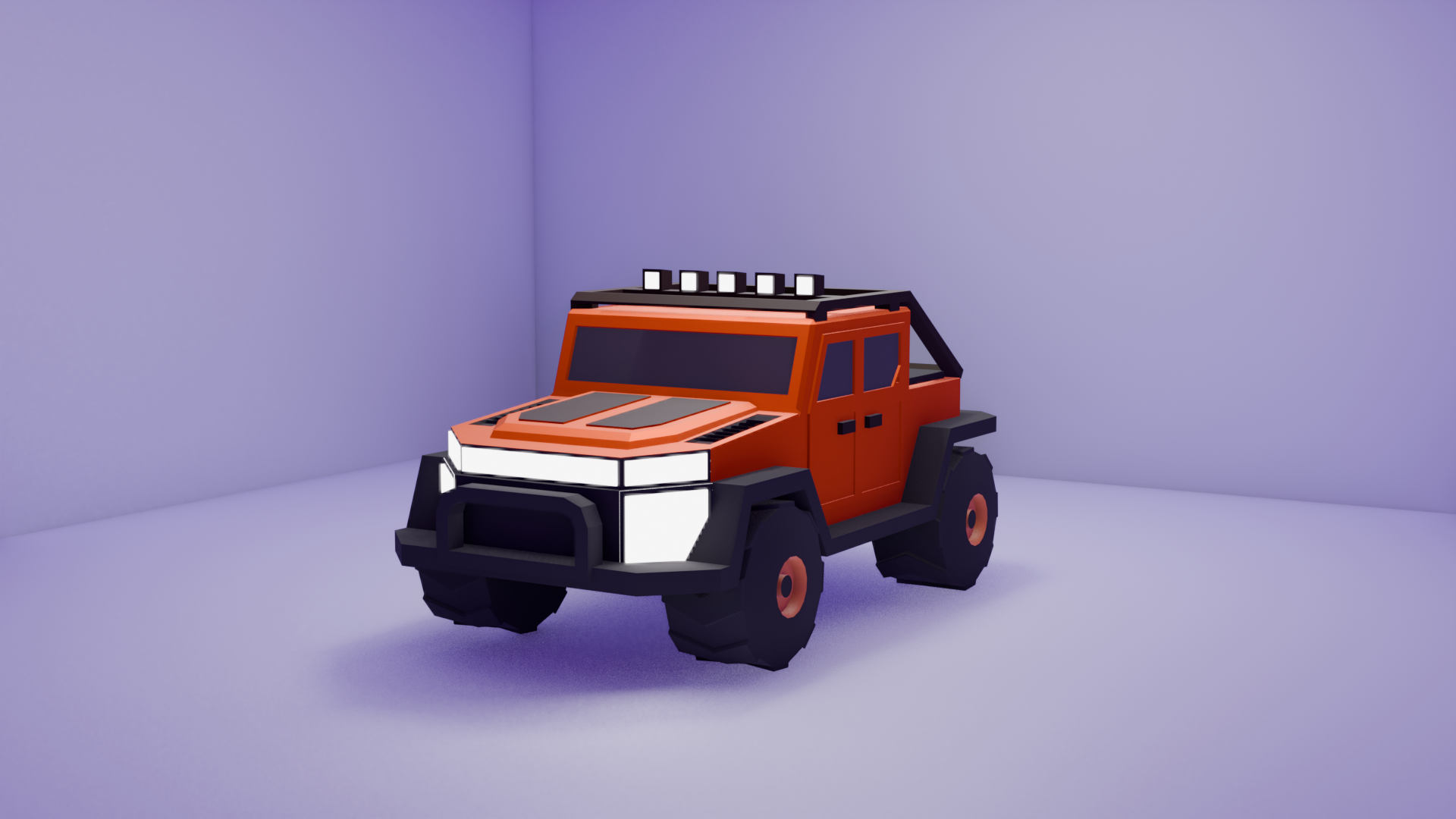Stylized Jeep
